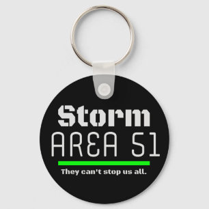 Storm Area 51 De kan inte stoppa oss alla händelse Nyckelring