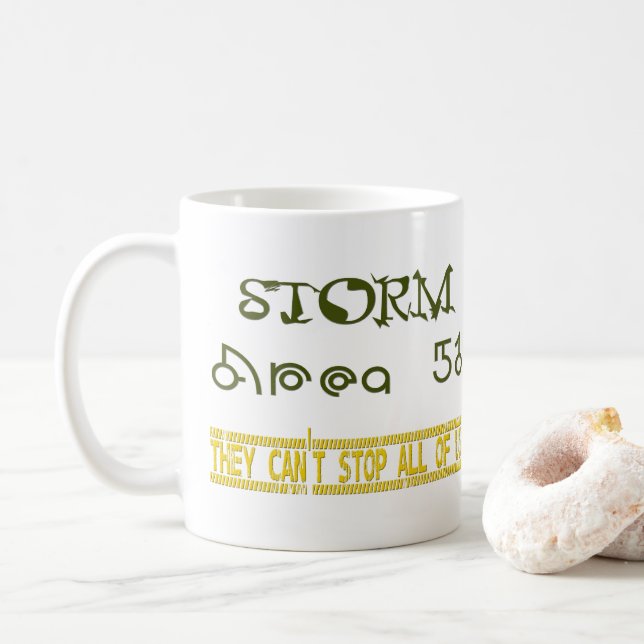 Storm Area 51 Kaffemugg (Med munk)