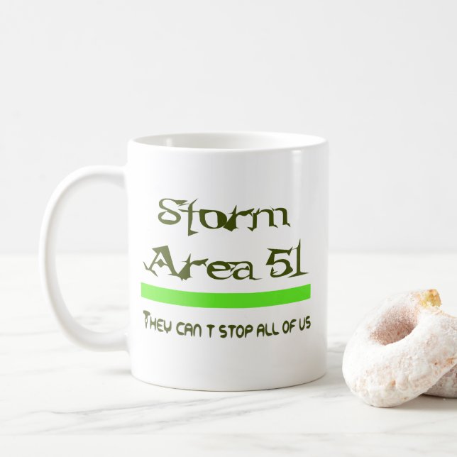Storm Area 51 Kaffemugg (Med munk)