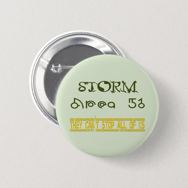 Storm Area 51 Knapp (Framsida & baksida)