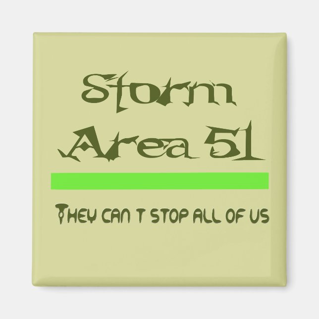 Storm Area 51 Magnet (Framsidan)