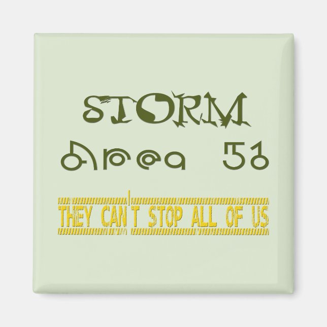 Storm Area 51 Magnet (Framsidan)