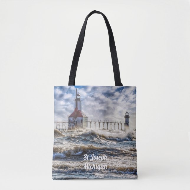 Storm at St Joseph Lighthouse Tygkasse (Framsida)