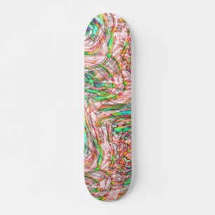 Storm av skurna spår mini skateboard bräda 18,5 cm