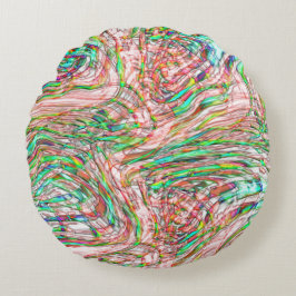 Storm av vrida spår rund kudde