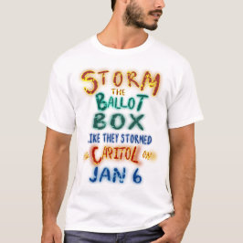Storm Ballot Box som de gjorde Huvudstad på T Shirt
