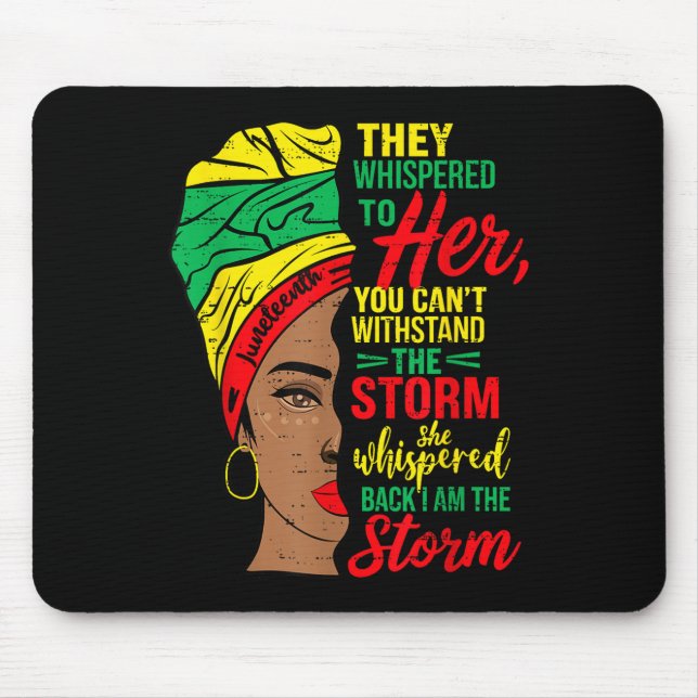 Storm Black Women 1865 Fria Afrika Musmatta (Framsidan)