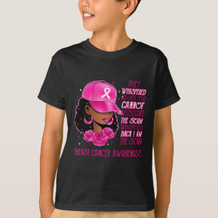 Storm Black Women Bröstcancer överlevande Rosa T Shirt