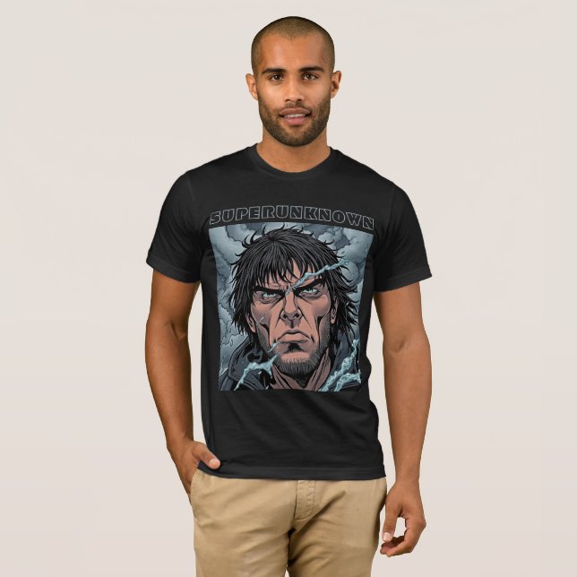 Storm - Bold Manga Art T-Shirt (Hel framsida)