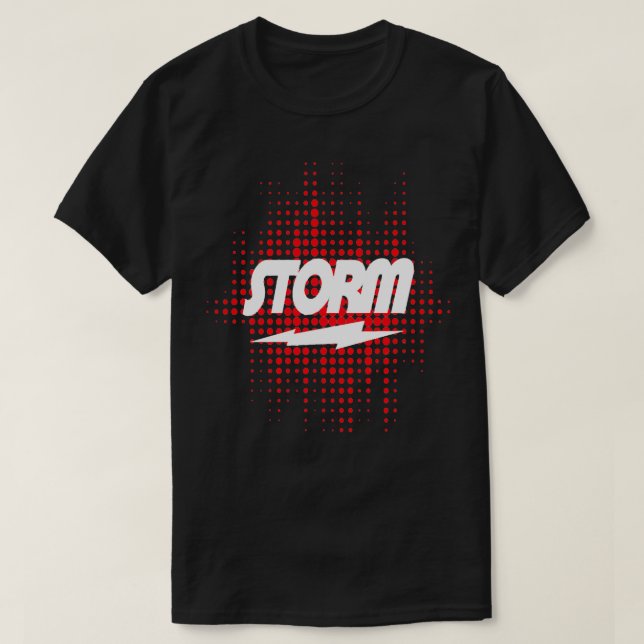 Storm Bowling T Shirt (Design framsida)