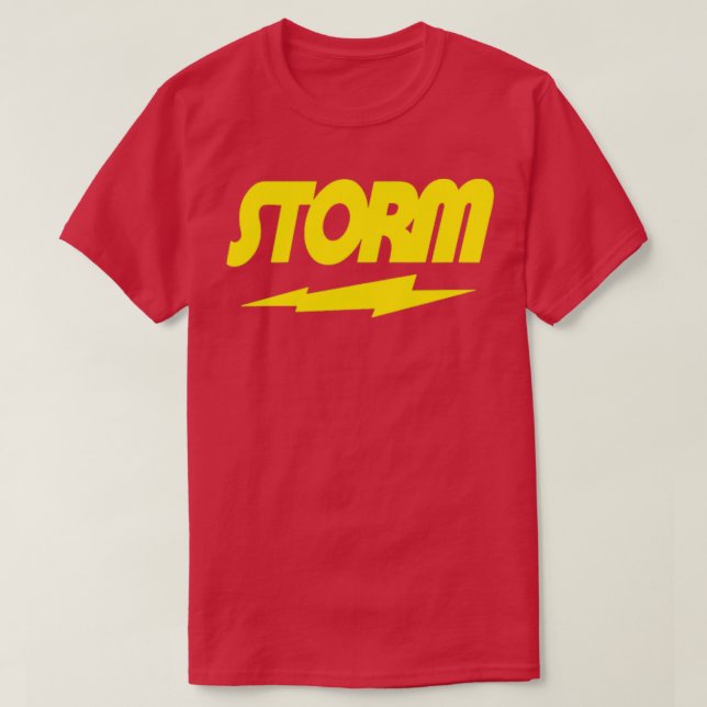 Storm Bowling T Shirt (Design framsida)