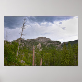 Storm Brewing in the Black Elk Wilderness Poster
