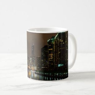 Storm Brewing Over Chicago Coffee Mugg