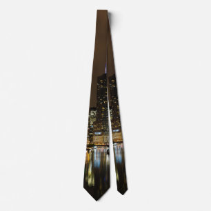 Storm Brewing Over Chicago Neck Tie Slips