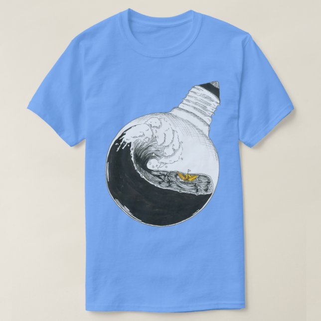 Storm bulb t shirt (Design framsida)