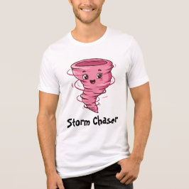 Storm Chaser av Twonado-flickan Herr T-shirt