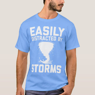 Storm Chaser Fars dag Meteorologist Storms-gåva T Shirt