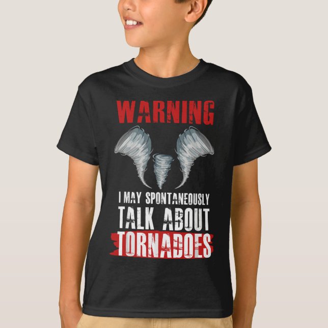 Storm Chaser Funny Tornado Twister Quote Gift T Shirt (Framsida)