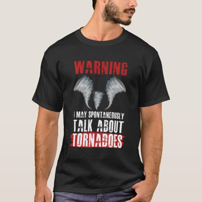 Storm Chaser Shirt Funny Storm Hunter Sayed Gift T (Framsida)