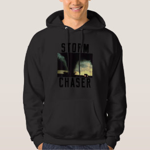 Storm Chaser Tornado Bild Weather Meteorolog Hoodie