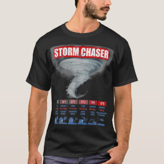 Storm Chaser Tornado Meteorology 2 T Shirt