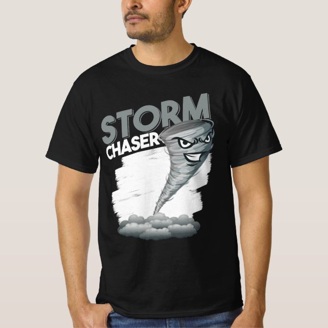 Storm Chaser Tornado T-Shirt (Framsida)