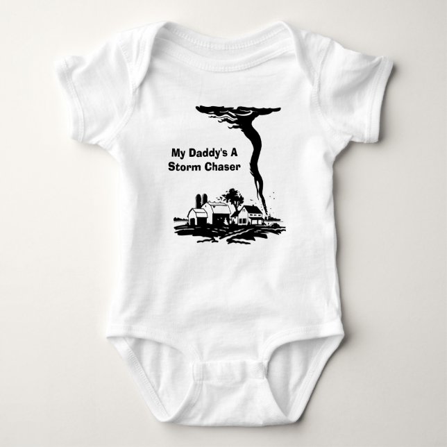 Storm Chaser Tornado Twister Weather Meteorology T-shirt (Framsida)