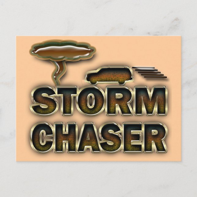 STORM CHASER VYKORT (Framsida)