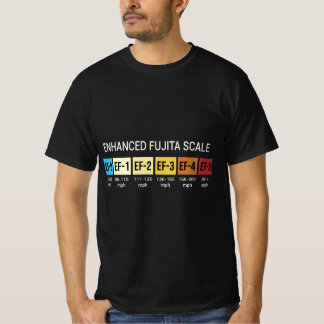 Storm Chasing Enhanced Fujita Tornado Meteor T Shirt