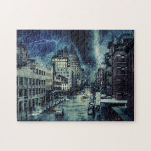 Storm City Destruction Pussel