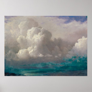 Storm Clouds av Albert Bierstadt (c. 1880) Poster