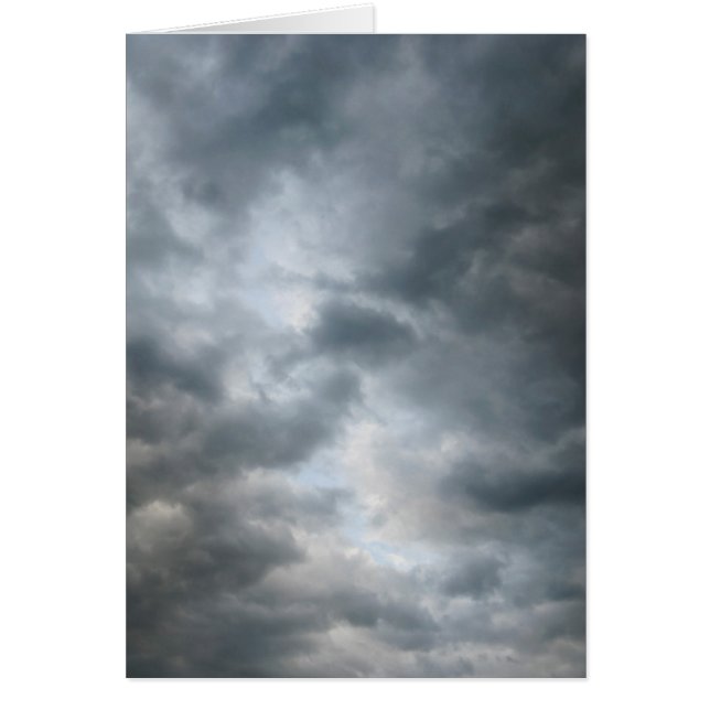 Storm Clouds Breaking Hälsningskort (Framsidan)