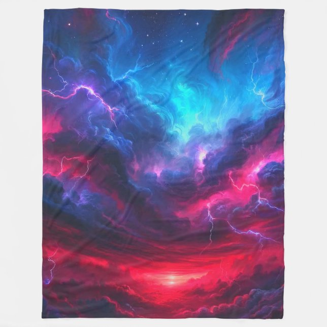 Storm Clouds Fleecefilt (Framsidan)