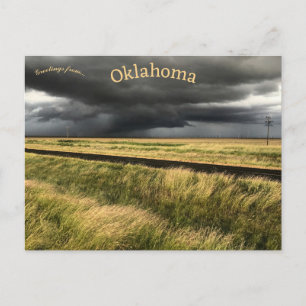 Storm Clouds i Oklahoma Vykort