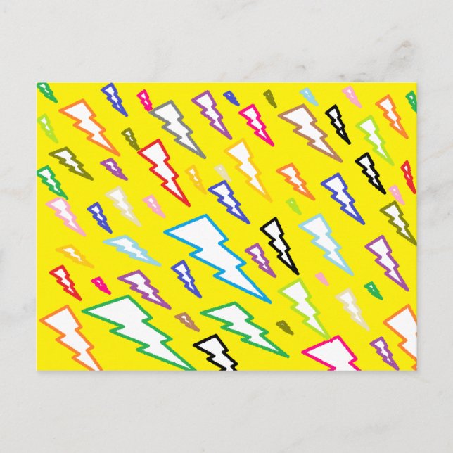 Storm Clouds Lighting Vykort (Framsida)