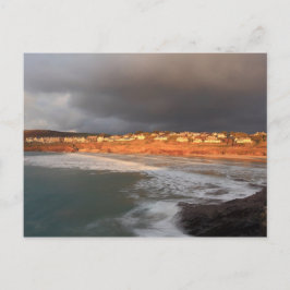 Storm Clouds over Polzeath Vykort