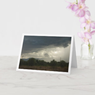 Storm Clouds över Valencia Card Kort