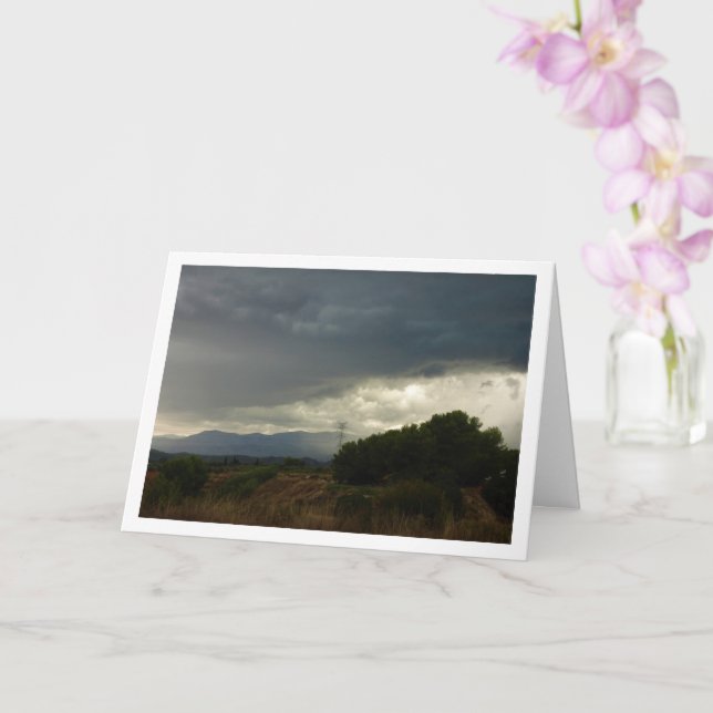 Storm Clouds över Valencia Kort (Orkide)