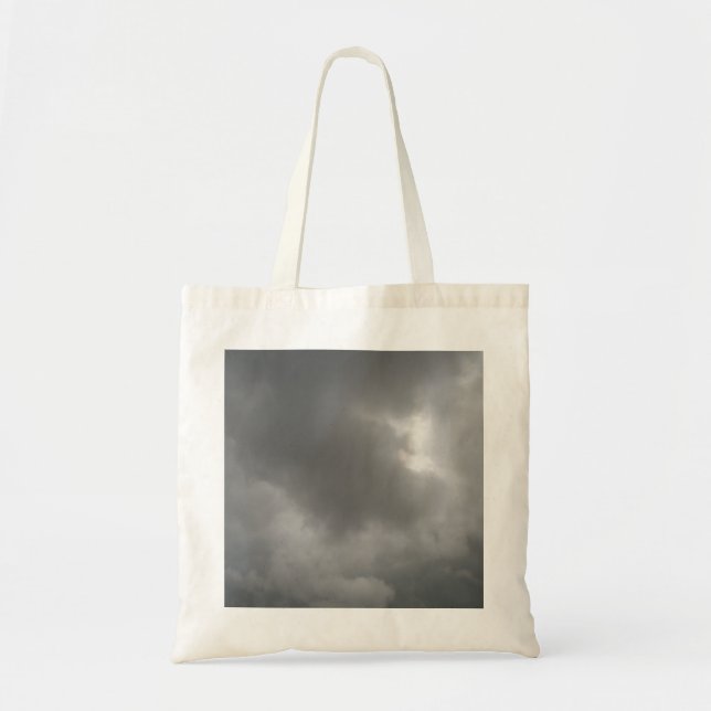 Storm Clouds Tote Bag Tygkasse (Framsidan)