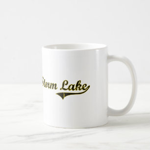 Storm design för sjöIowa klassiker Kaffemugg