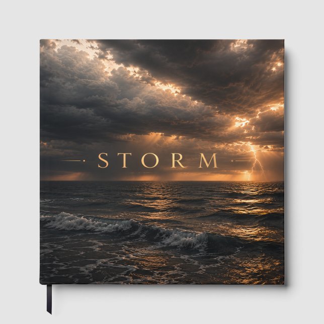 Storm - Djupa vatten Gästböcker (Framsida)