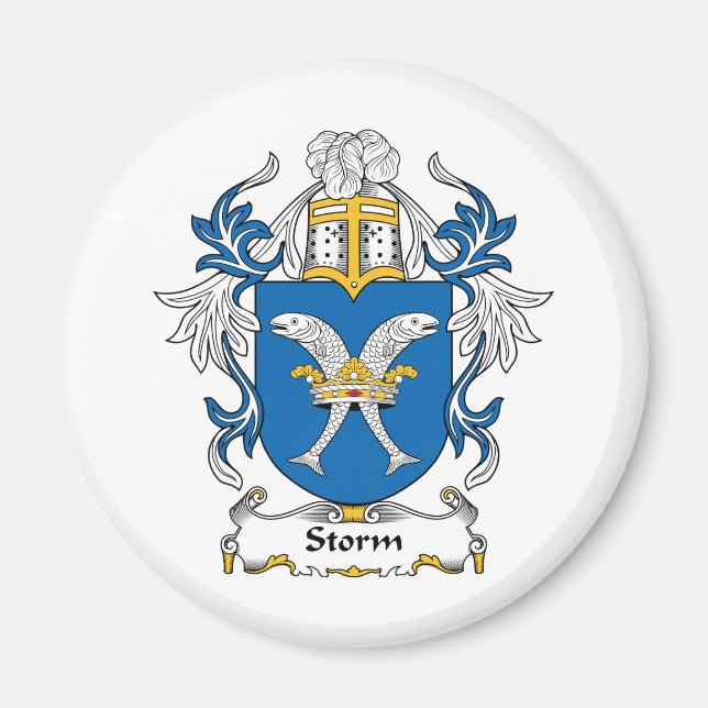 Storm Family Crest Magnet (Framsidan)