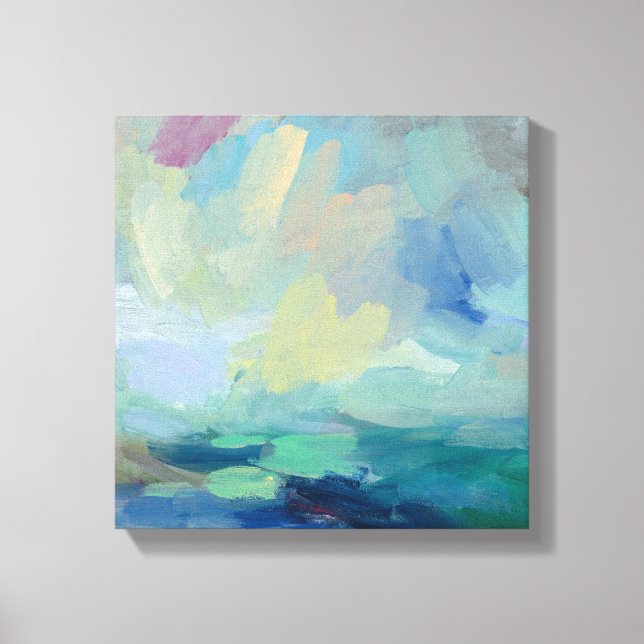 Storm I Abstrakt Skriv ut | Silvia Vassileva Canvastryck (Framsida)