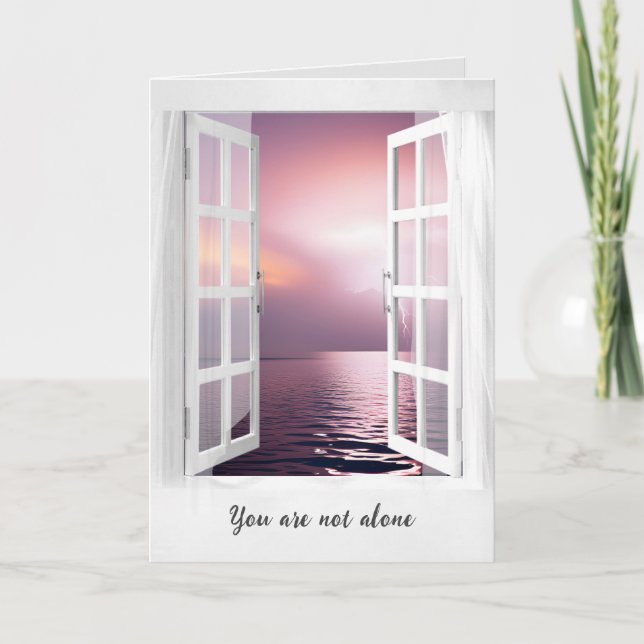 Storm in Window Sympathy Kort (Framsida)