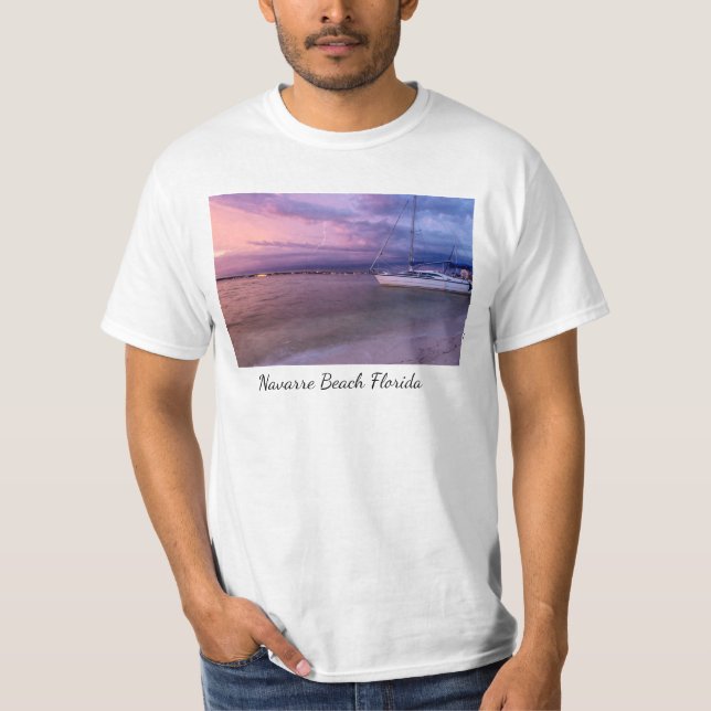 Storm kommer till Navarre Florida T-Shirt (Framsida)