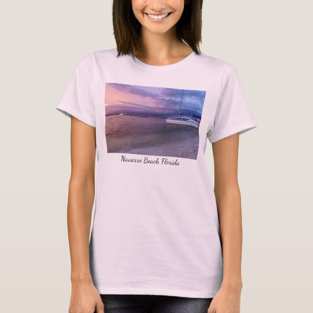 Storm kommer till Navarre Florida T-Shirt (Framsida)
