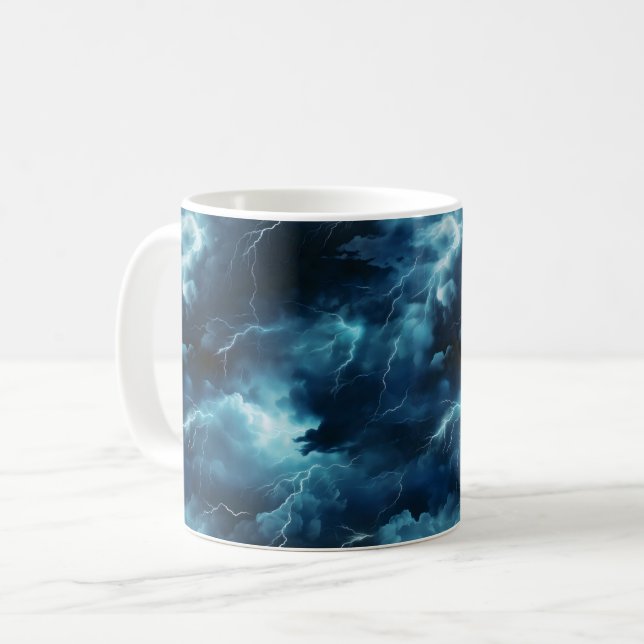 Storm Lighämen Mönster Kaffemugg (Framsida vänster)