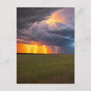 Storm Lightning vykort