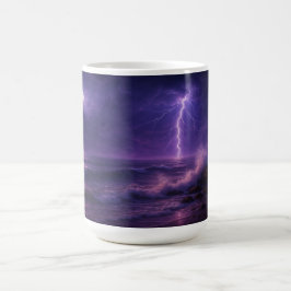 Storm Måne Stigning Kaffemugg