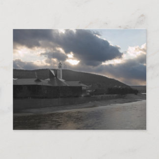 storm över Corning Vykort